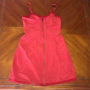 SLIM red h&m dress